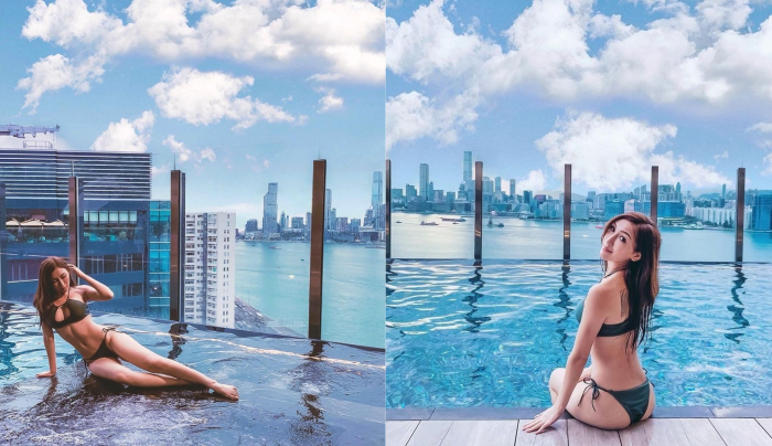  Staycation 打卡_酒店泳池_浴缸酒店